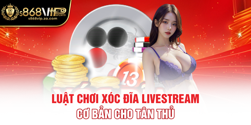 Luật chơi xóc đĩa livestream cơ bản cho tân thủ